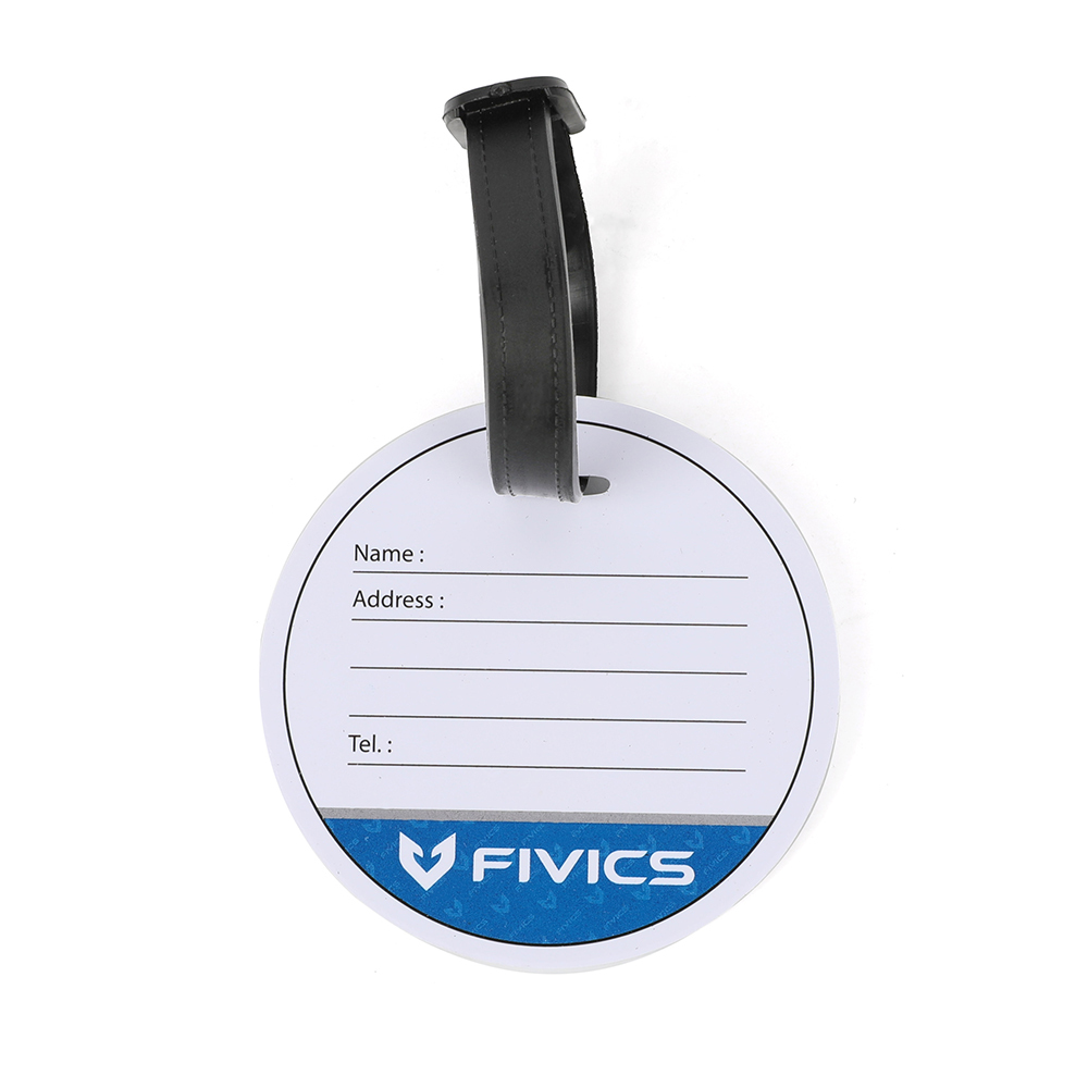 Fivics Archery Target Ring Tag – Hard Plastic Identification Card with Strap