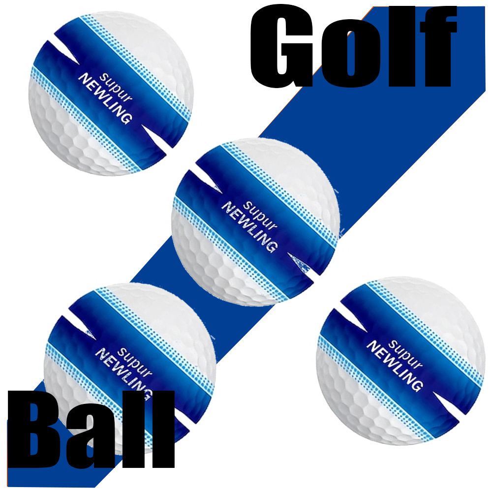 6X Rubber Golf Ball Practice Training Driving Range Indoor Outdoor 
