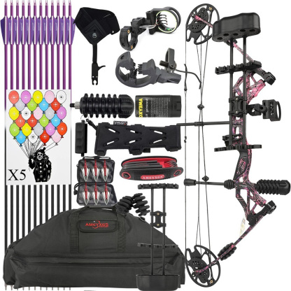 KAIMEI HAN Compound Bow 30-60lbs High-Speed 320fps Archery Set