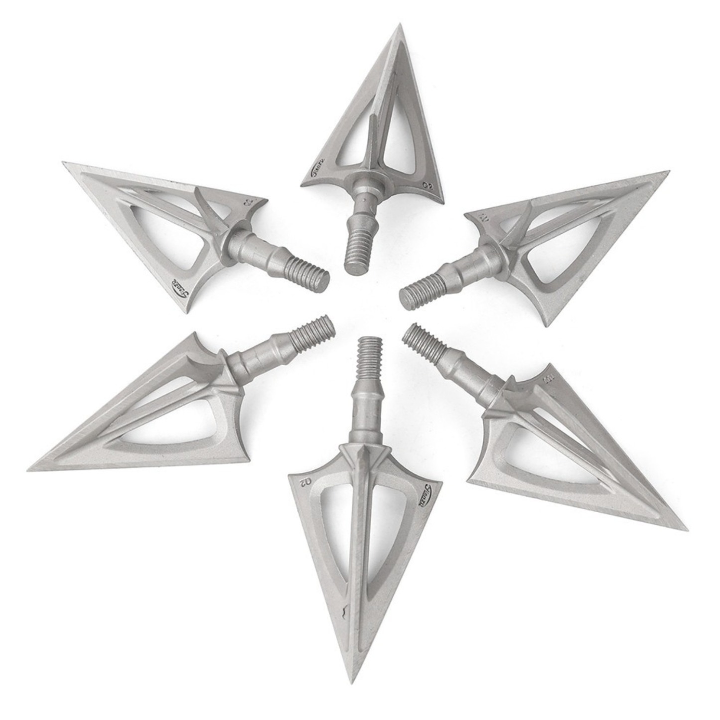 Arrowheads 100gr 3 Blade Broadheads Fields Tips Points Hunting