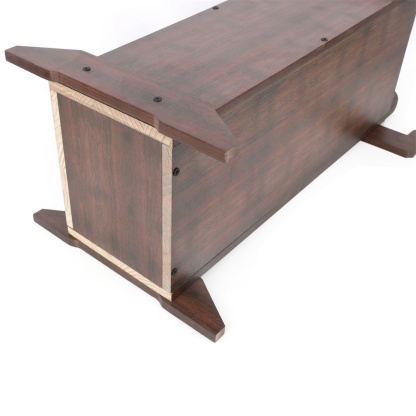 Traditional Wooden Archery Bow Stand Quiver Holder