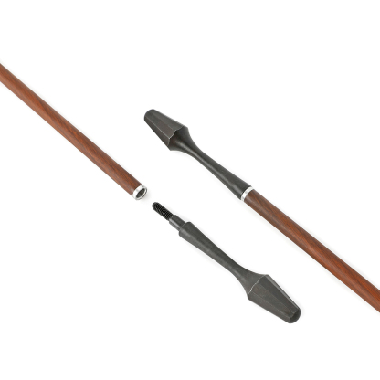 Black Steel Screw-In Points, 6pcs Set, High-Performance Archery Tips for Bow Hunting