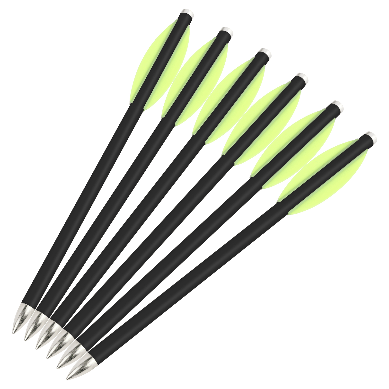 6.7-Inch Mini Carbon Crossbow Bolts High-Performance 16cm Hunting Bolts (12pcs)