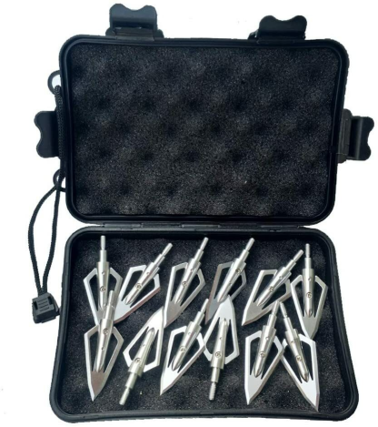  Hunting Blade Arrowheads Broadheads Tips Bow Shooting