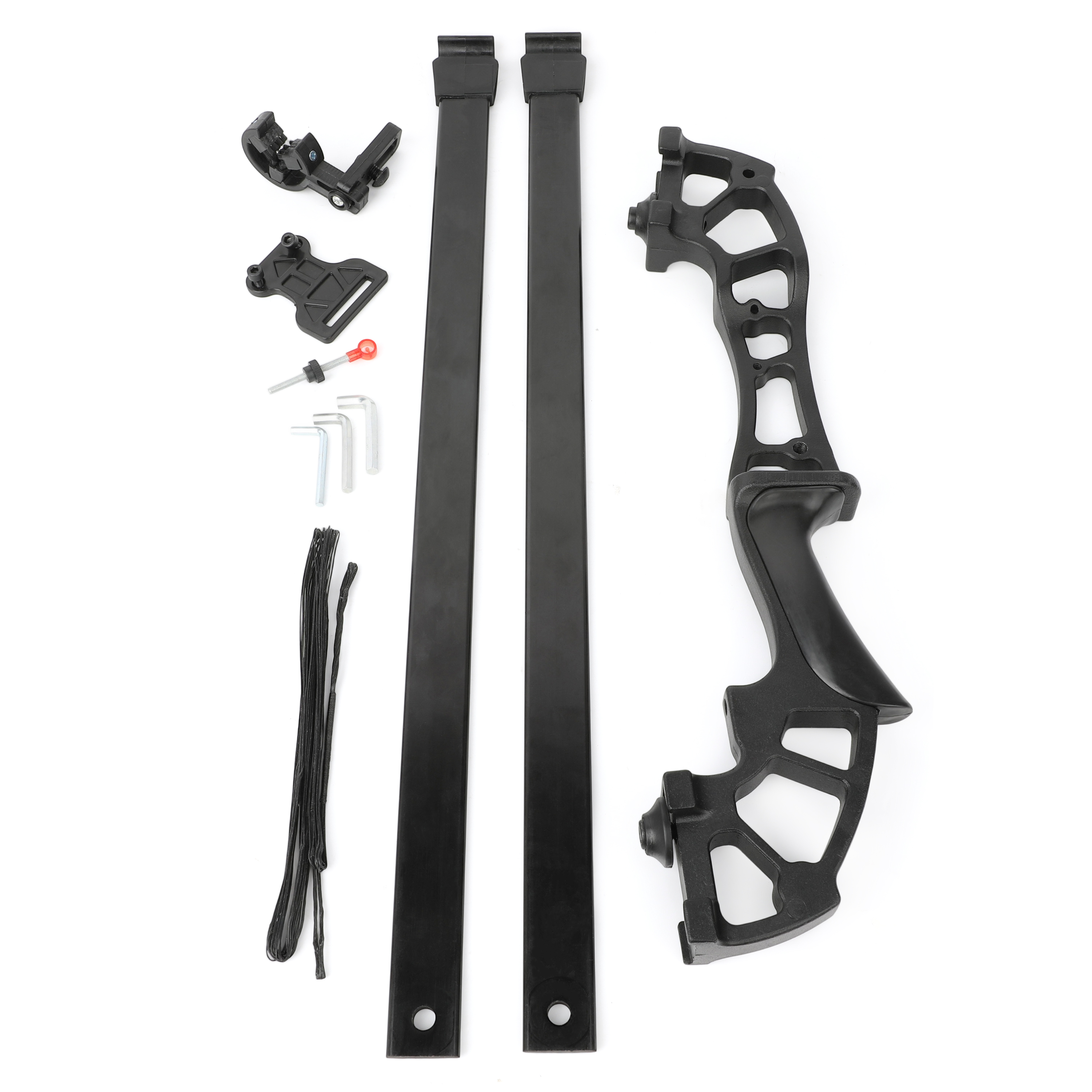 Magnesium-Aluminum Alloy Archery Bow, 40/50 lbs, Right-Handed, Dual Shock Absorption