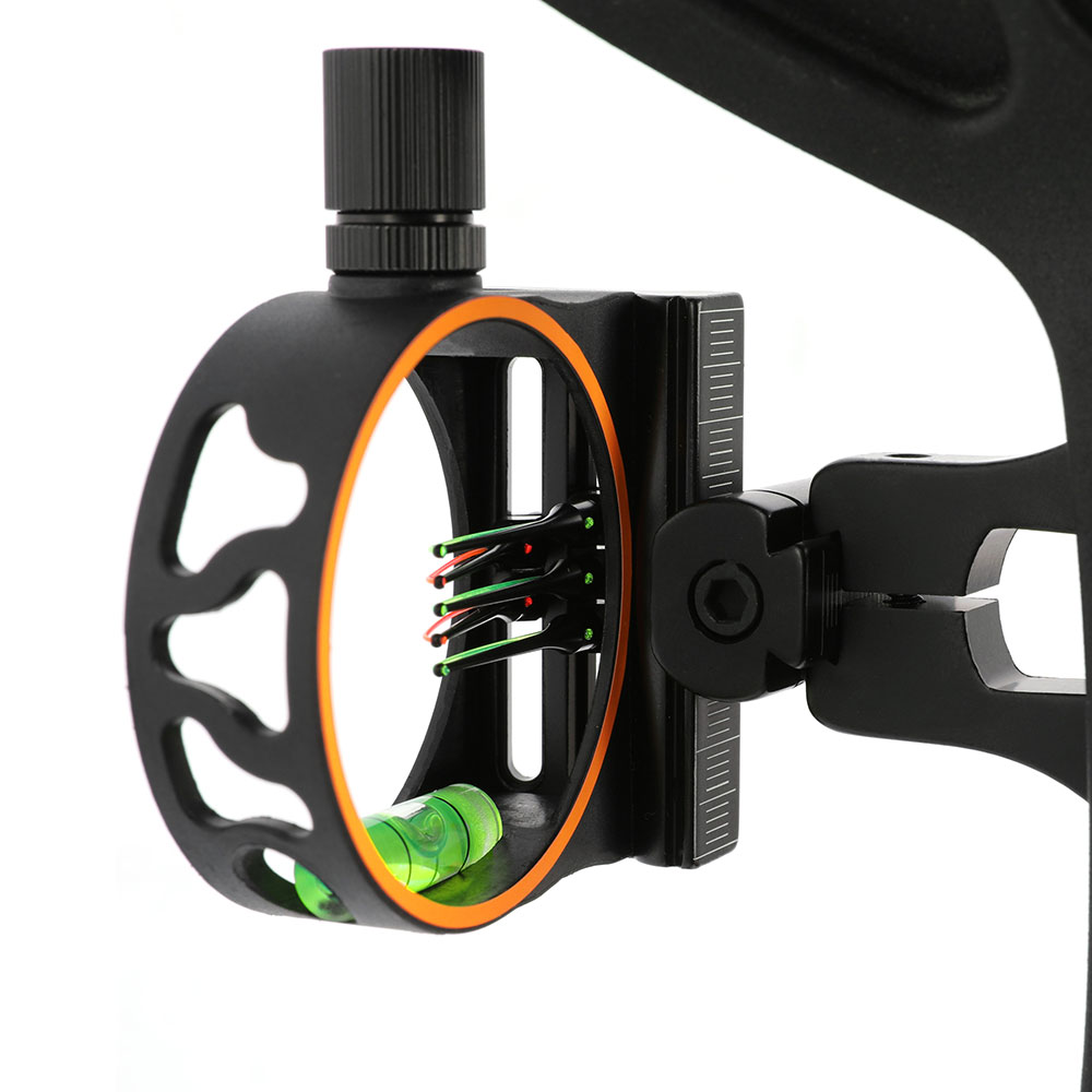 AME ARCHERY HS105 5-Pin Fiber Optic Bow Sight – Compact and Durable