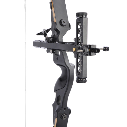 AME ARCHERY AKT-QT517B Sight Adjustable Recurve Bow Sight (Competition Grade)