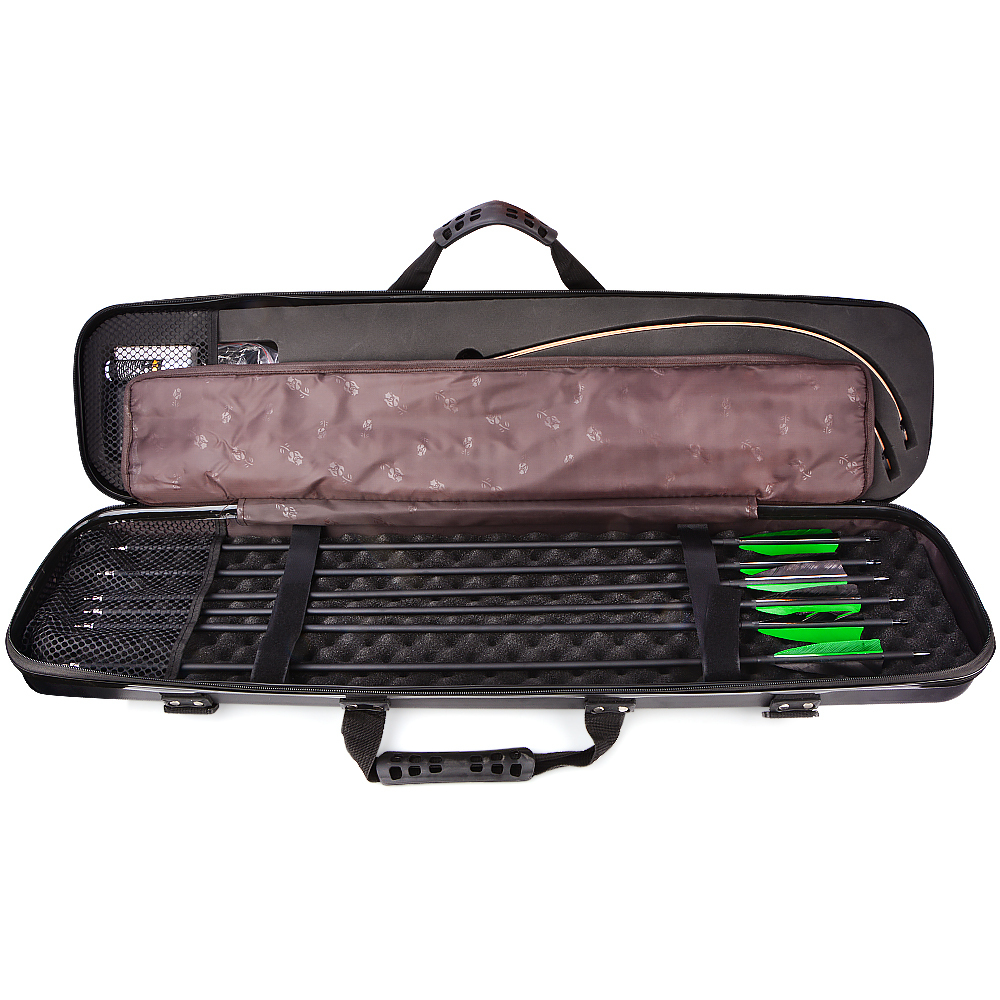 Black Hunter 60" Takedown Recurve Bow Box Set – 20-60lbs Right/Left Hand