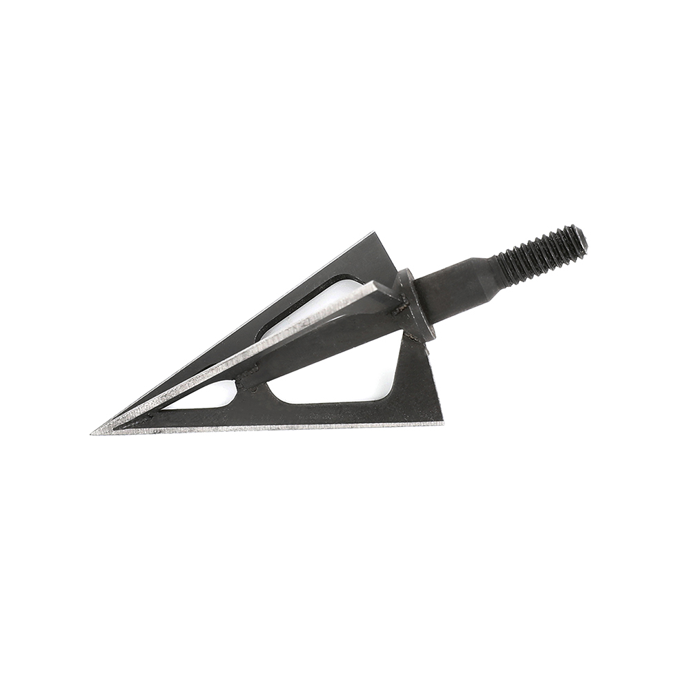 Black Widow Gen 2 Stainless Steel Arrow Broadhead Heavy-Duty for Hunting Arrows(12pcs)