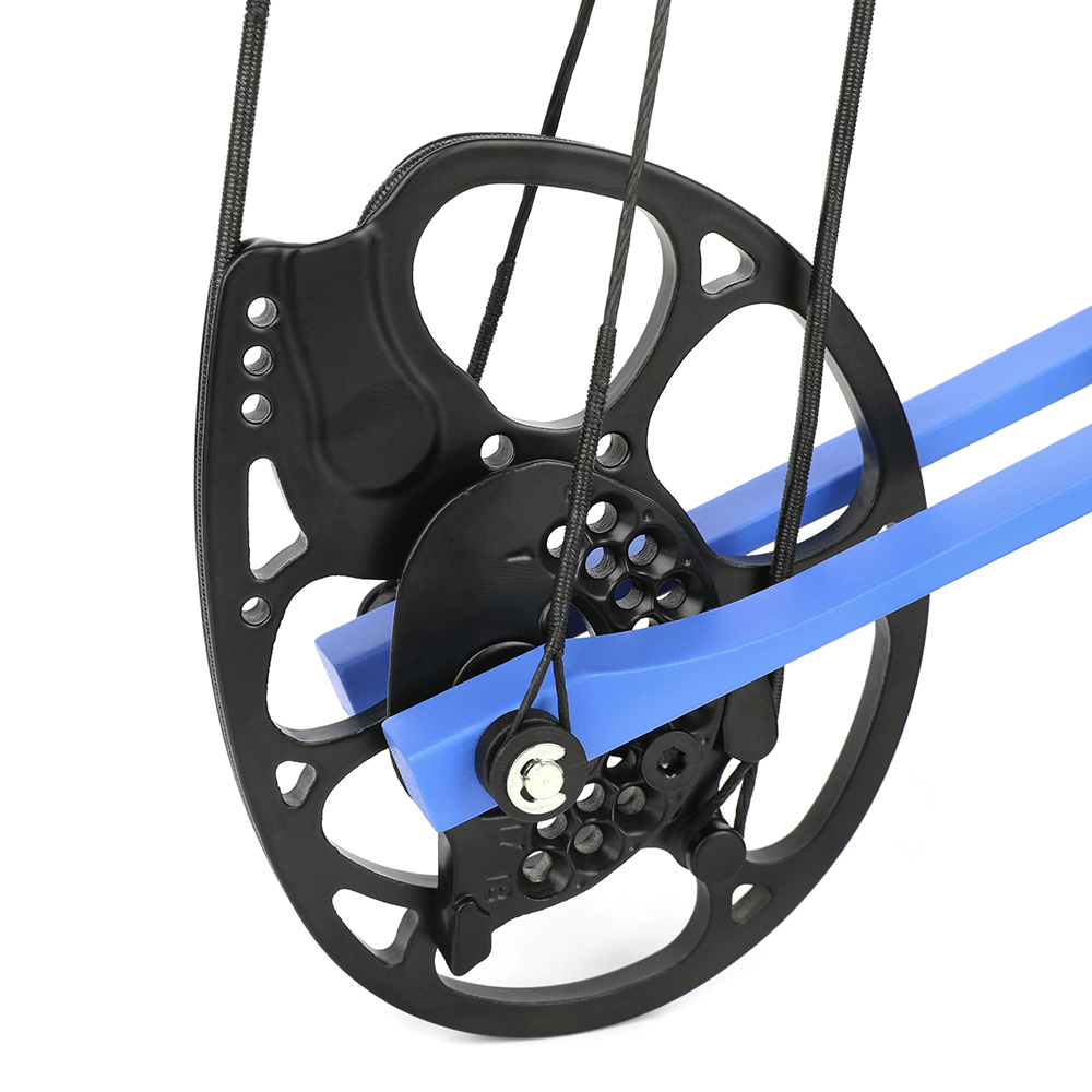 AME ARCHERY KS02 Youth Compound Bow Beginner Set – 15-45lbs Adjustable Draw, Complete Archery Kit