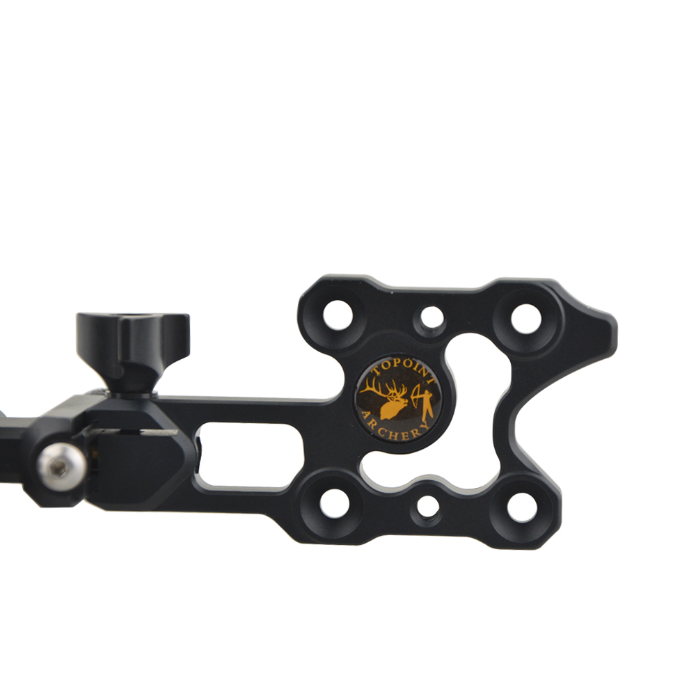 Vertex DB8170 7-Pin Sight with 0.019 Fiber Optic, Black Aluminum Alloy