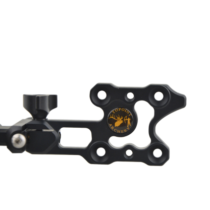 Vertex DB8170 7-Pin Sight with 0.019 Fiber Optic, Black Aluminum Alloy