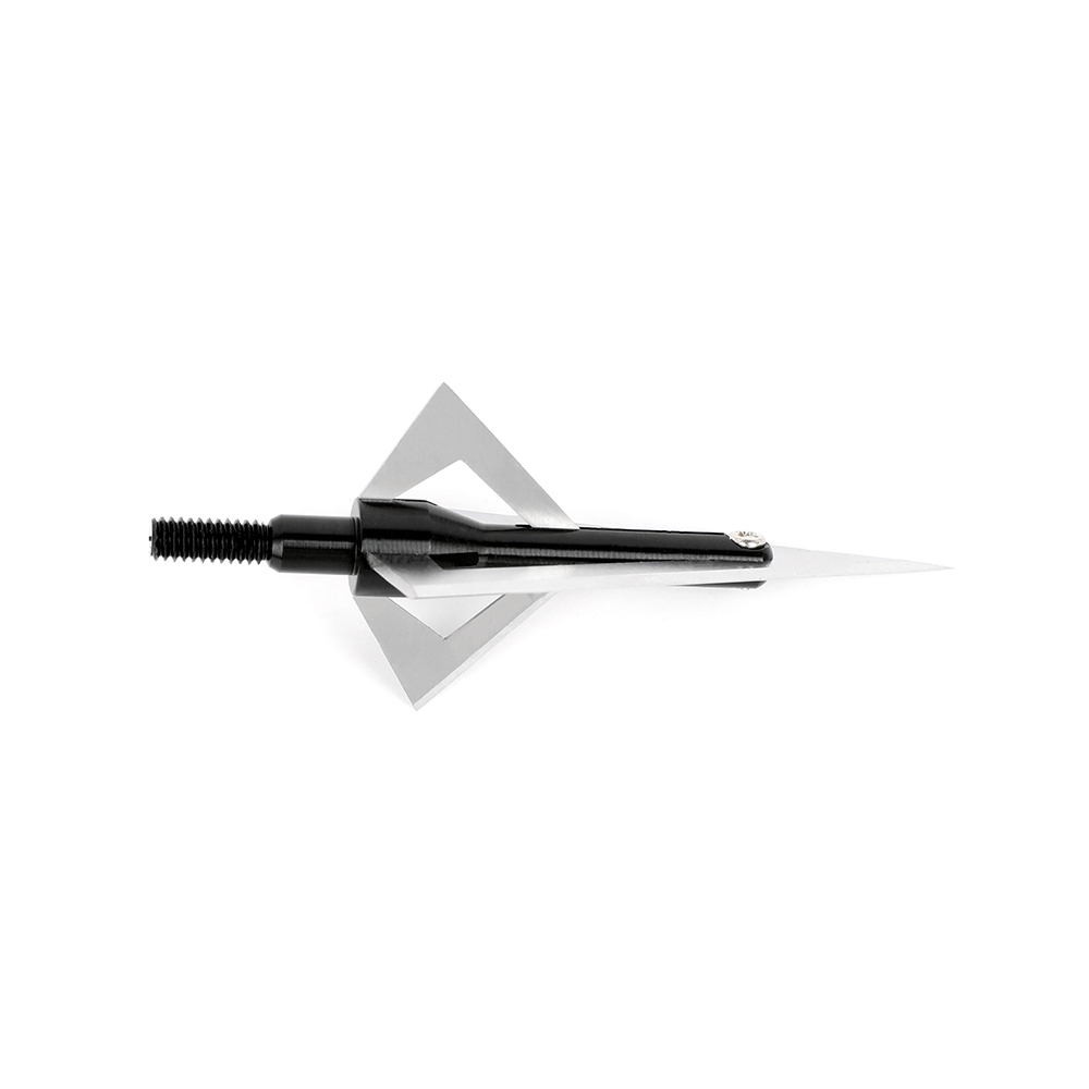 AME ARCHERY Broadhead Arrow Tips – 420 Steel Blades(6pcs)