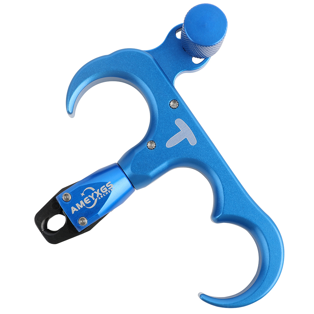AME ARCHERY T-Space Aluminum Alloy Archery Release Blue