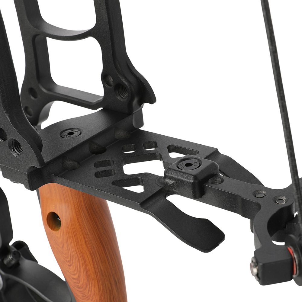 AME ARCHERY Dual-Use Compound Bow — Black (Steel-Ball Kit)