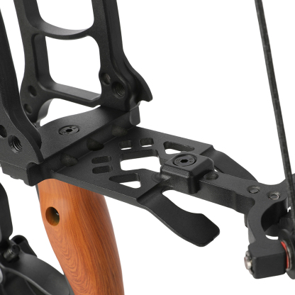 AME ARCHERY Dual-Use Compound Bow — Black (Steel-Ball Kit)