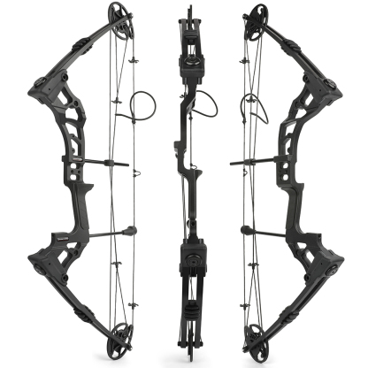 Junxing M121A Compound Bow Archery Set – 0–70 lbs Adjustable, 320 FPS