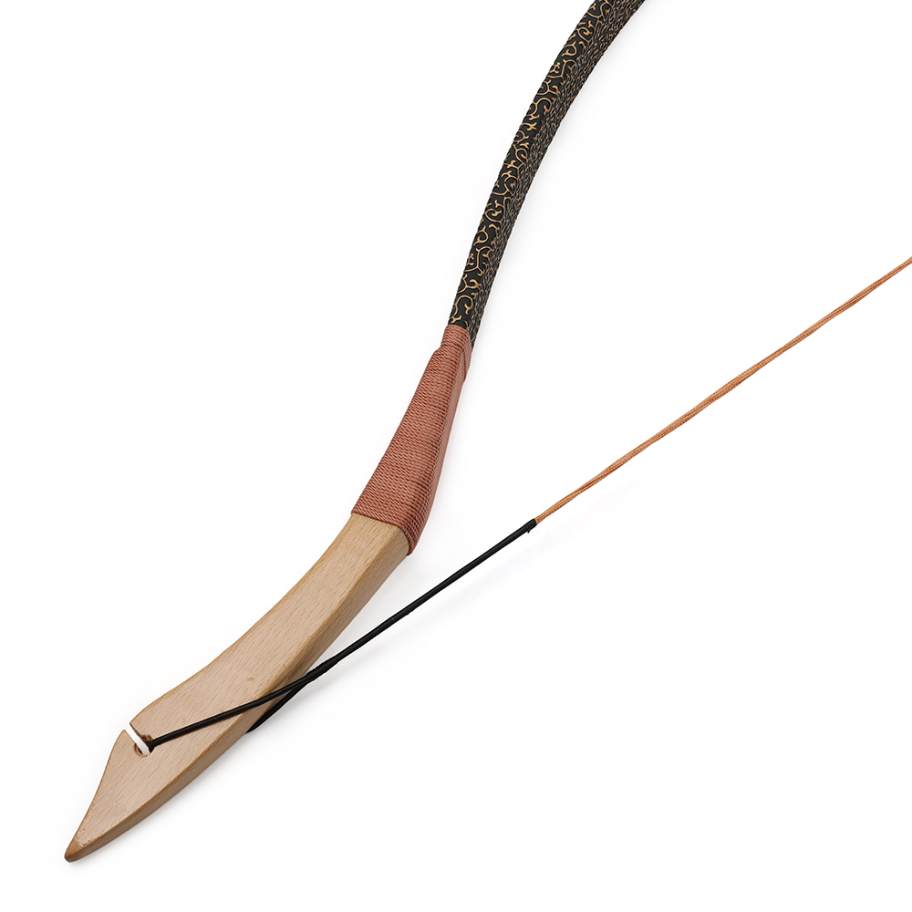 AME ARCHERY 100LBS Vintage Dragon Claw Pattern Traditional Bow