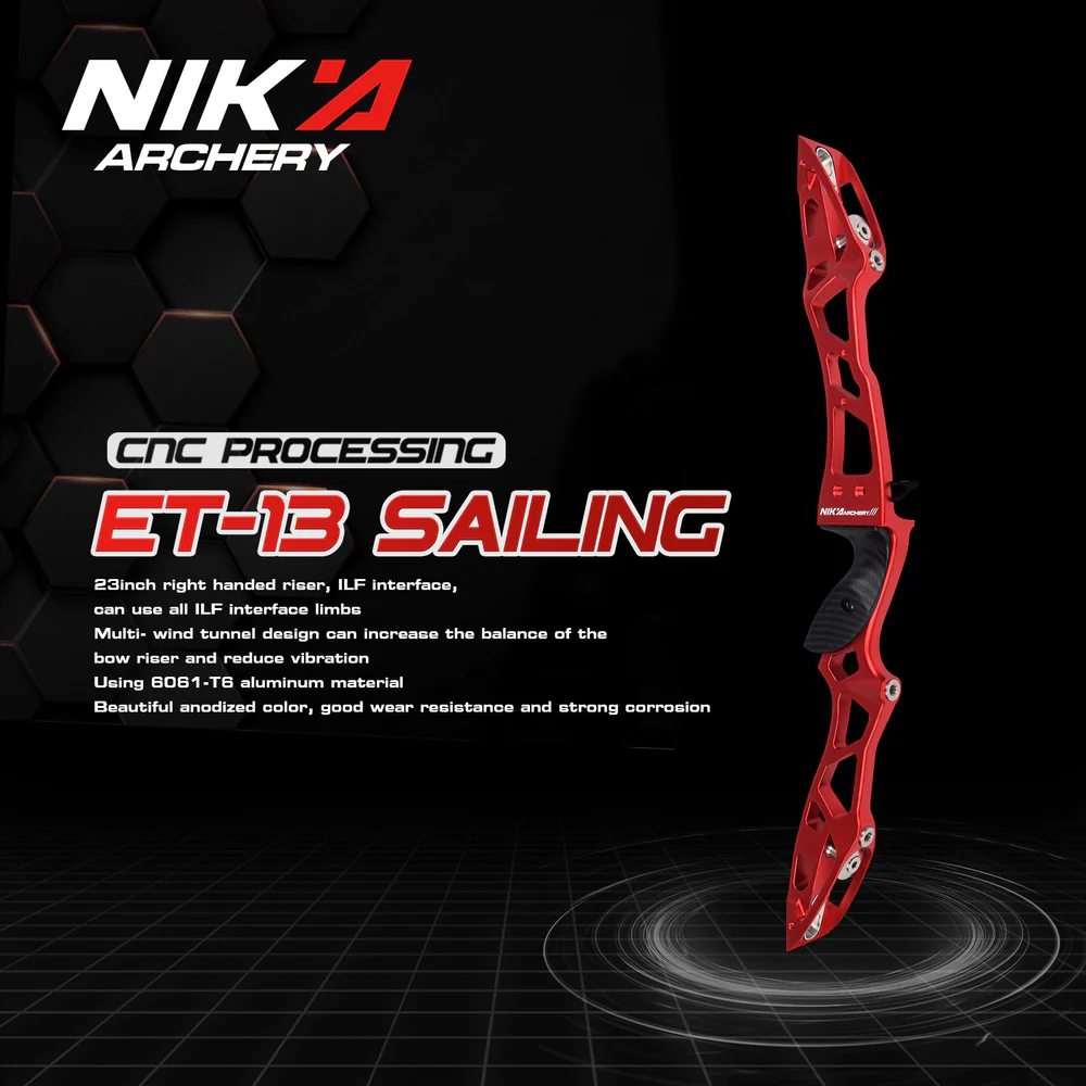 ET-13 Sailing 23inch ILF Recurve Riser for Right Hand Left Hand