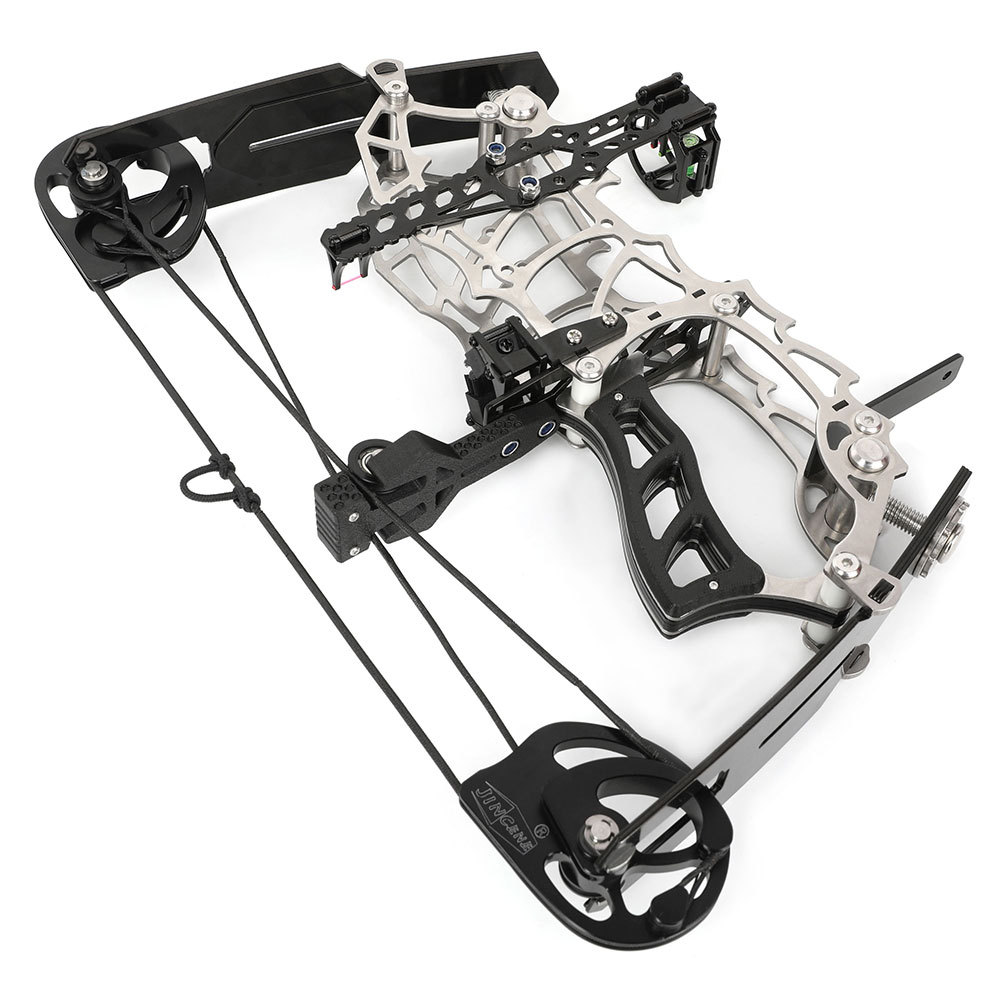 AME ARCHERY Short Axle Compound Bow (Style A) – Adjustable 15–32lbs(Mini Bow)