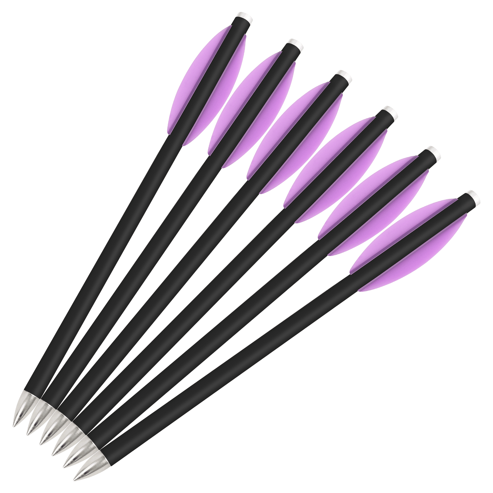 6.7-Inch Mini Carbon Crossbow Bolts High-Performance 16cm Hunting Bolts (12pcs)