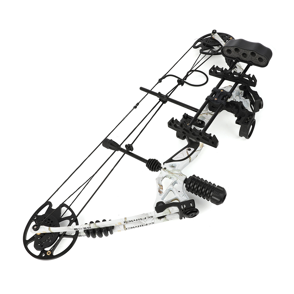 Kamei Han Snow Camo Compound Bow Set