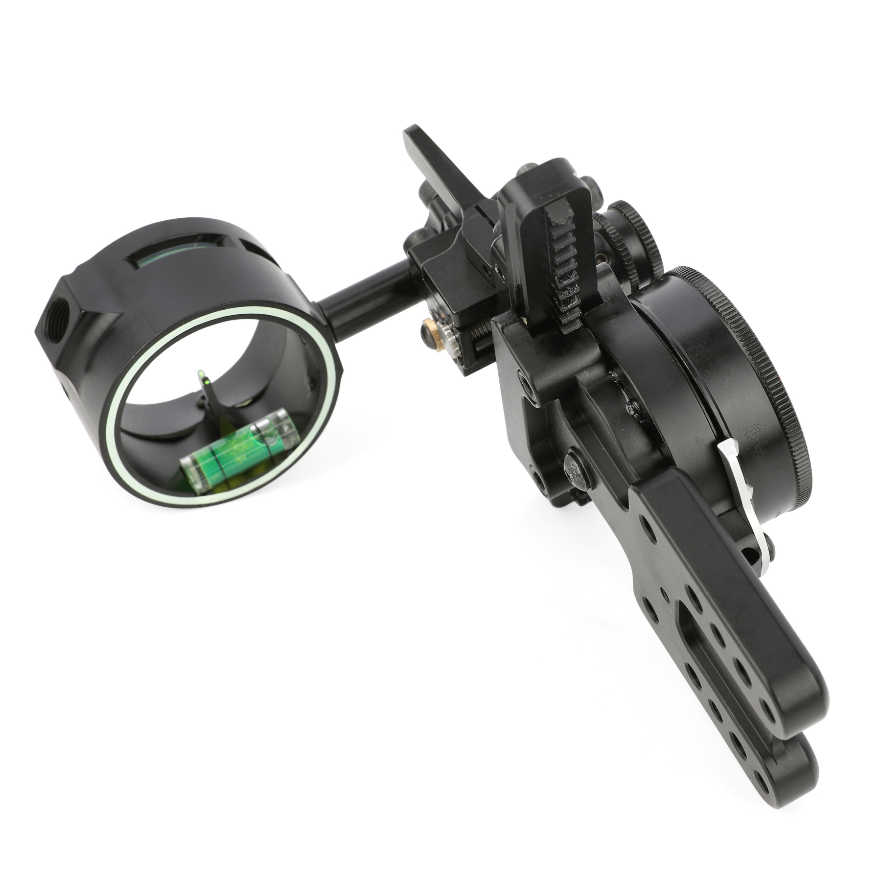 Fire Pig Single Pin Sight 0.019" Fiber Optic for Compound Bows