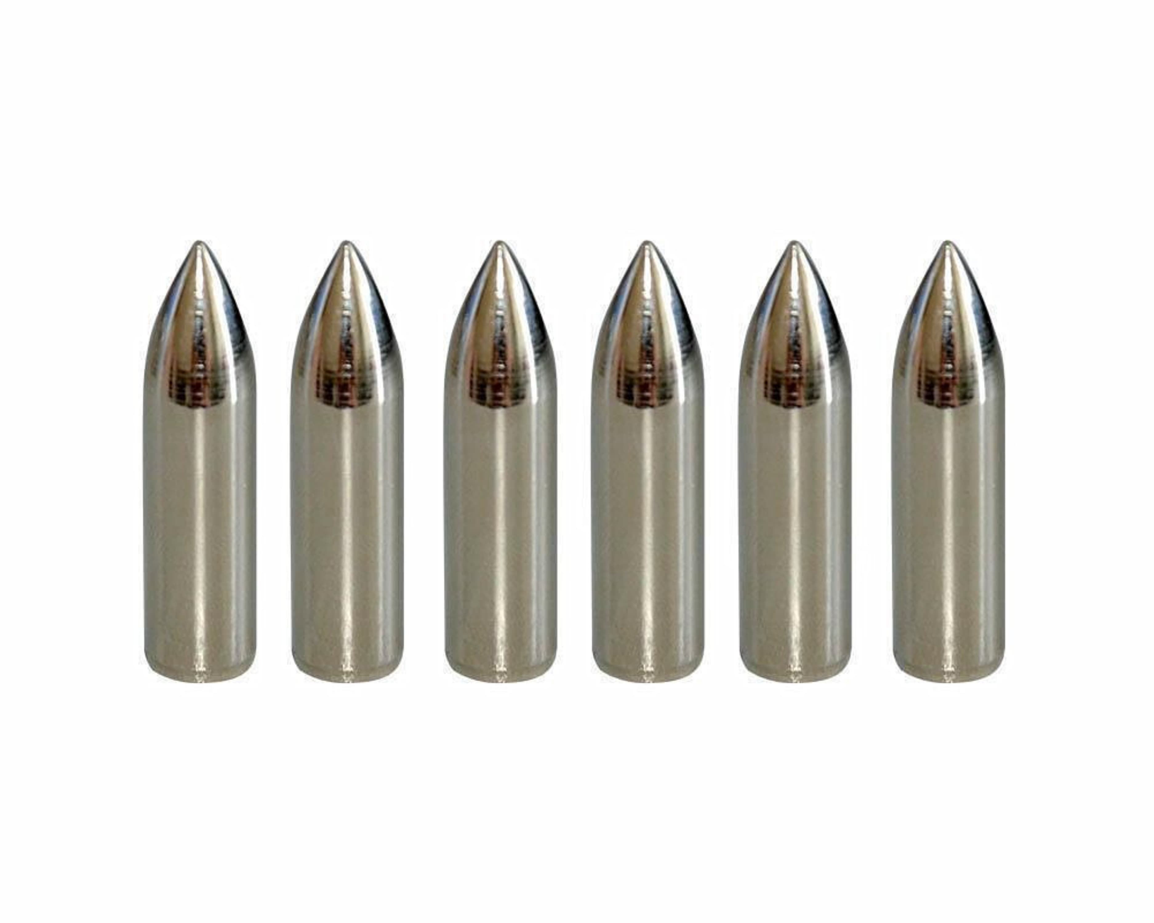 AME ARCHERY 8mm Stainless Steel Arrowheads(12pcs)