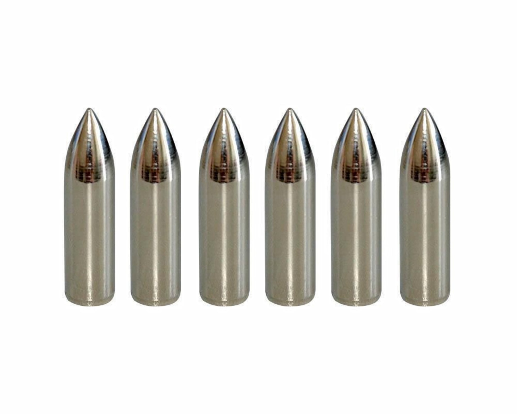 AME ARCHERY 8mm Stainless Steel Arrowheads(12pcs)