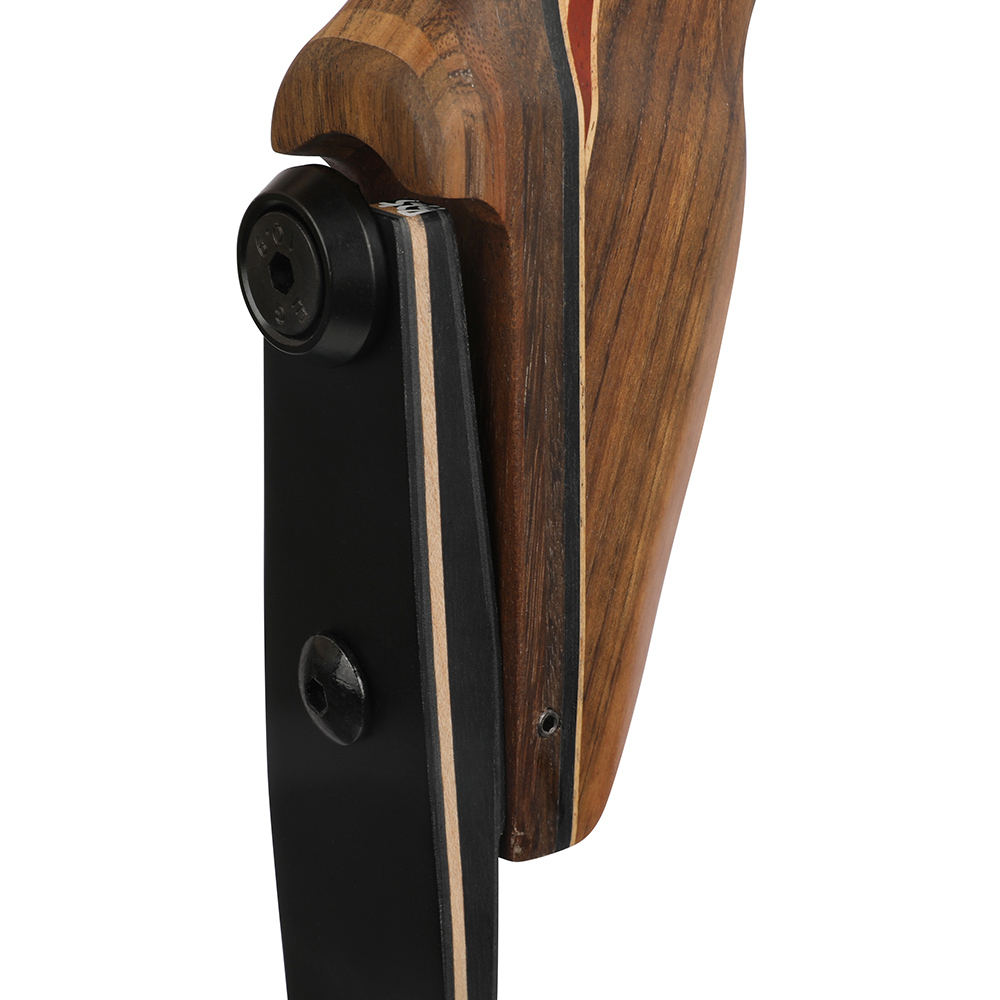 60" Traditional Recurve Bow Set 30-60lbs Archery Longbow