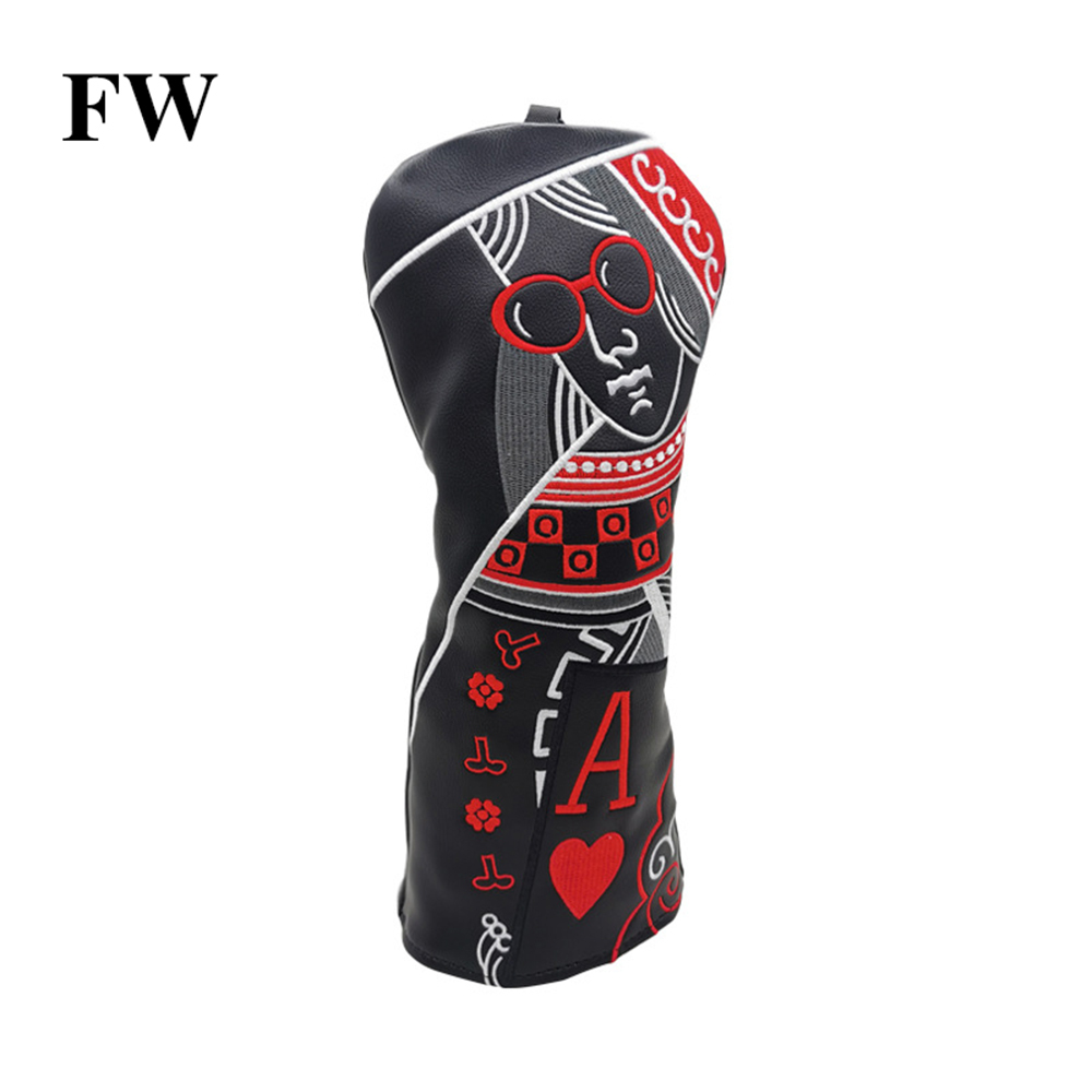 PU Leather Golf Headcover - Waterproof Protection for Driver, Fairway & Hybrid | [Brand Name]