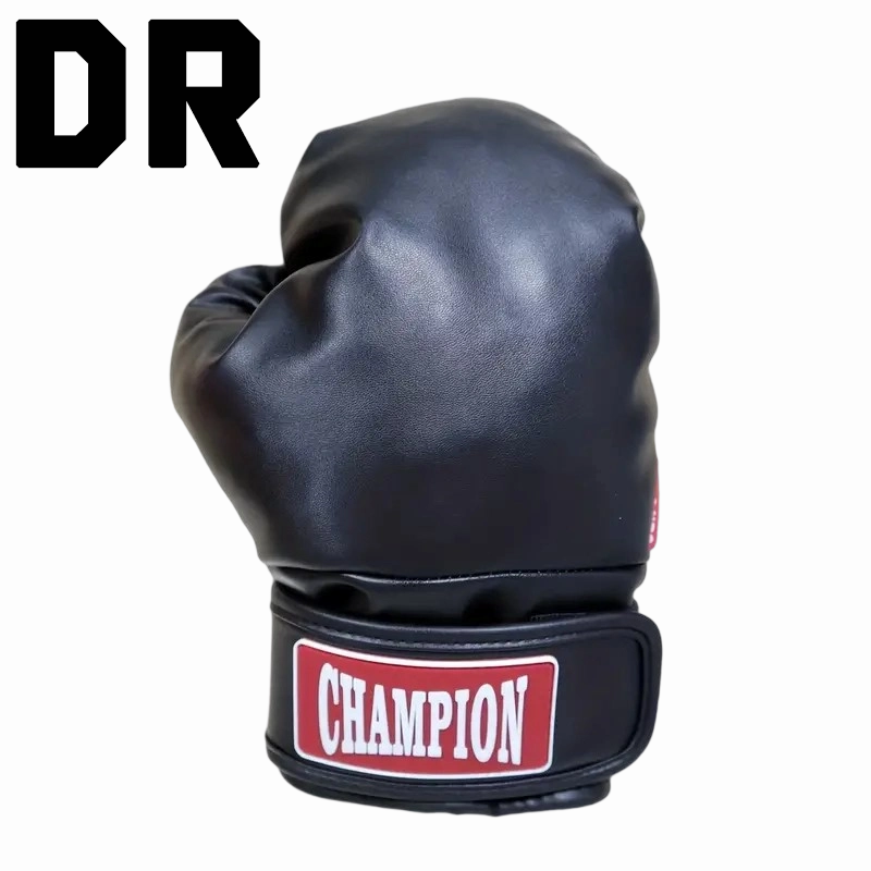 Golf Headcover Protector (DR 20x30cm / FW 15x25cm) - Red & Black PU Leather