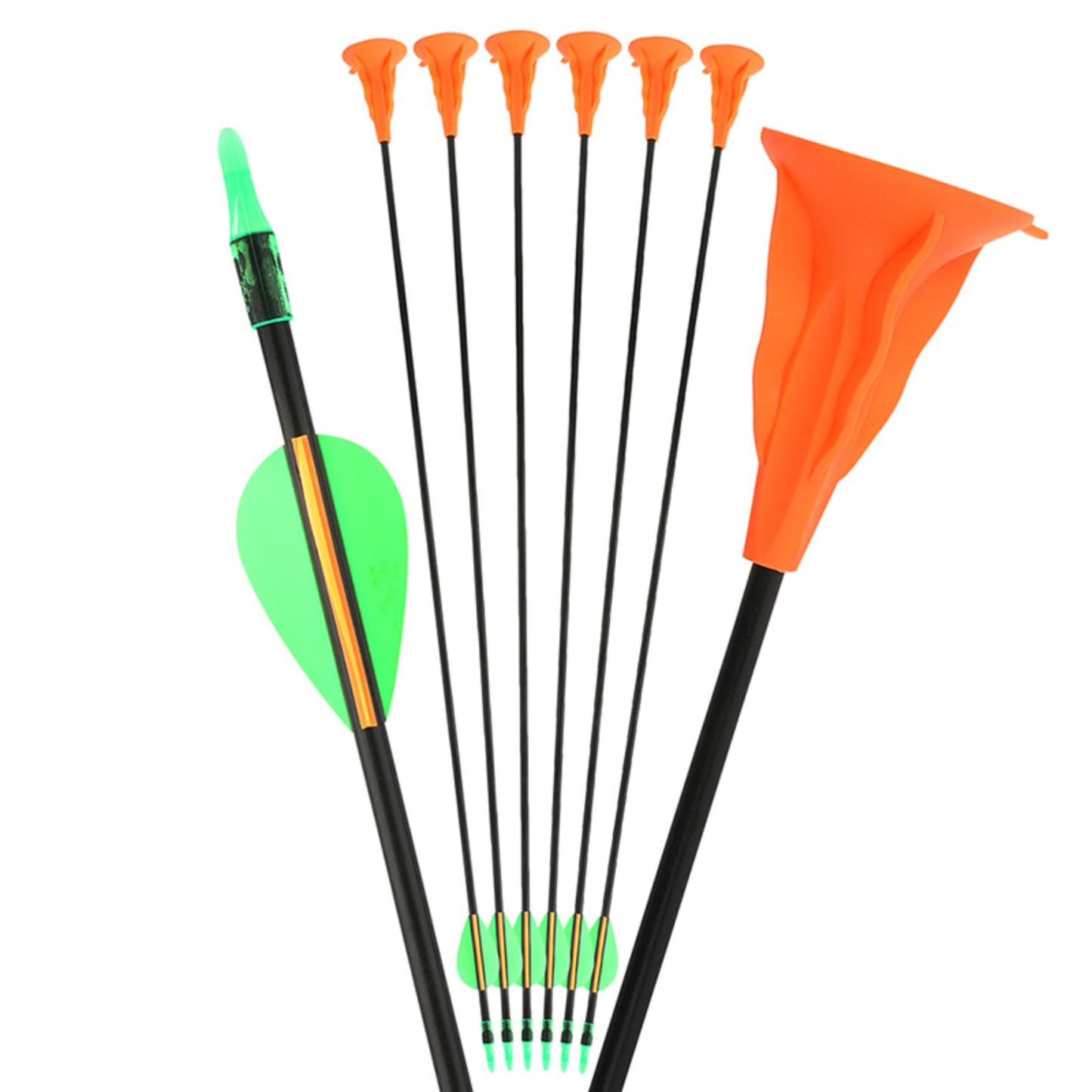 Children Archery Sucker Arrows Suction Cup Target Practice 12pcs