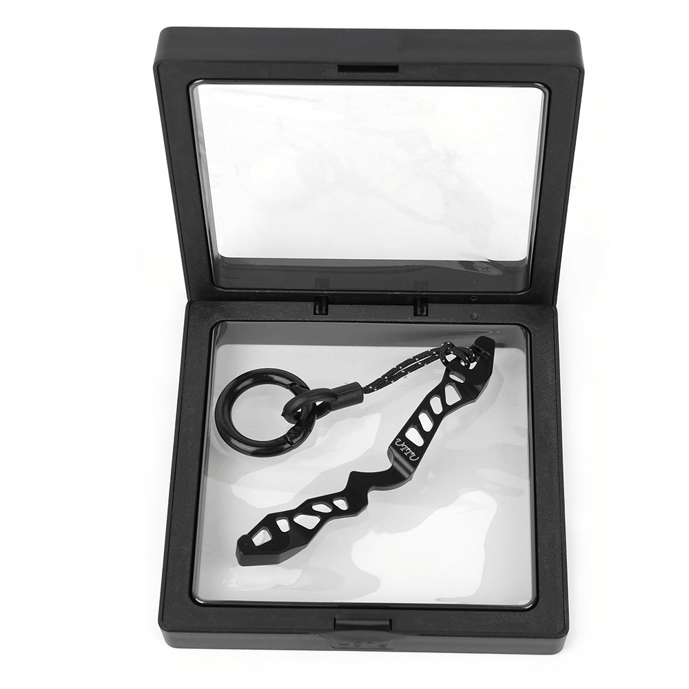 Archery Bow Riser Keychain Lightweight Aluminum Key Ring