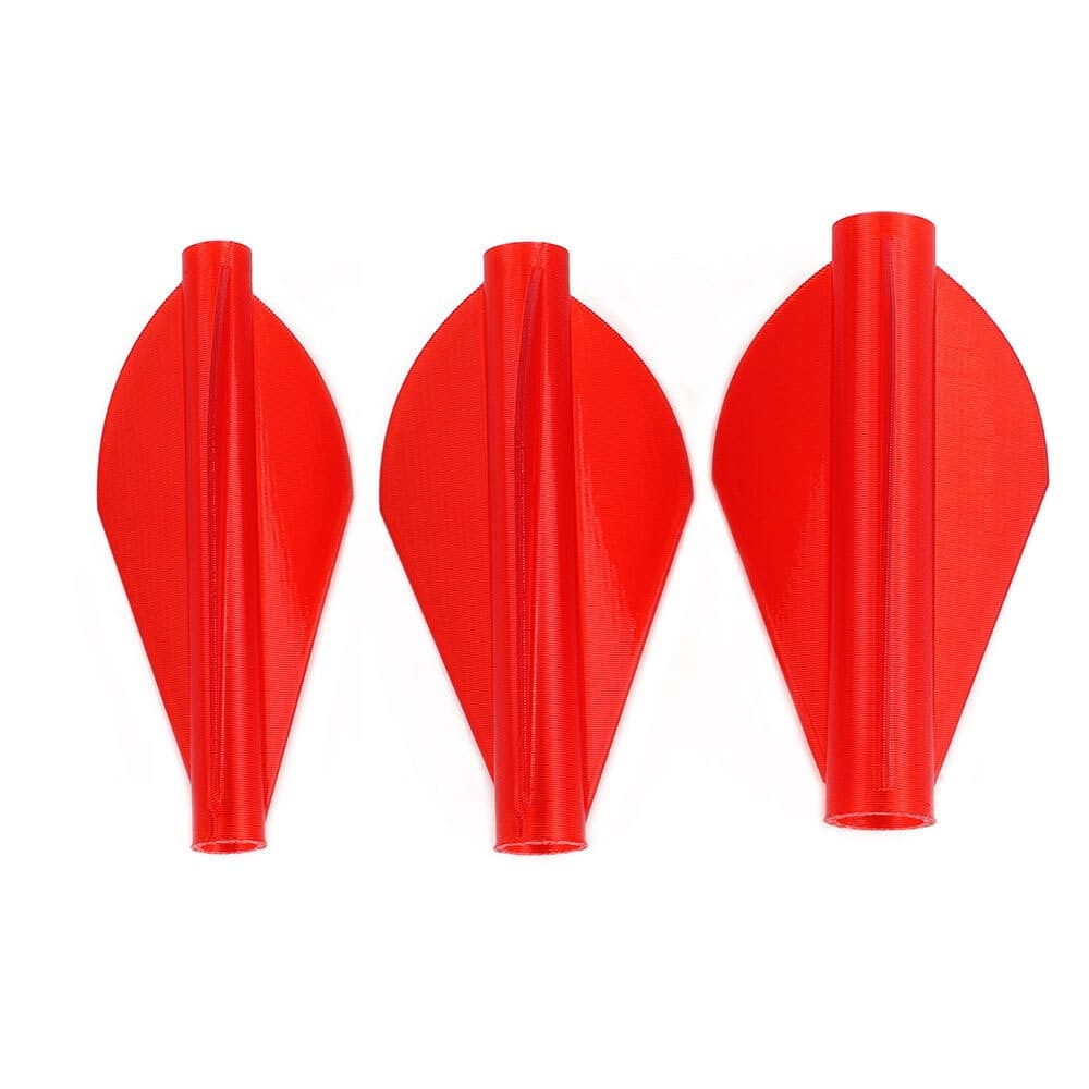 AME 1.75" One-Piece Conjoined Arrow Vanes (50pcs Pack)