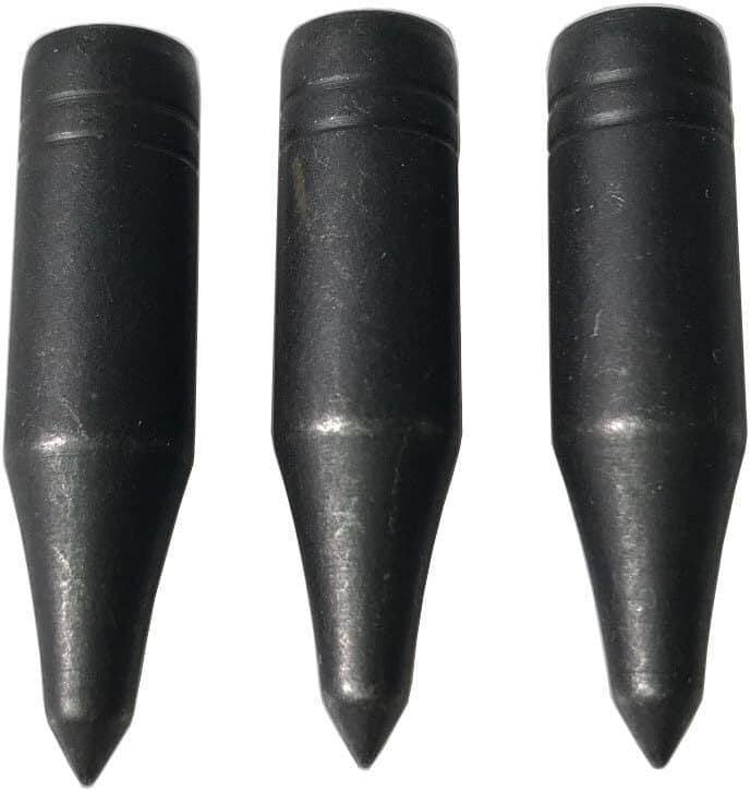 AME ARCHERY 8mm Stainless Steel Arrowheads(12pcs)