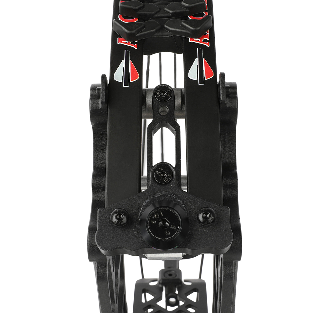 AME ARCHERY Dual-Use Compound Bow — Black (Steel-Ball Kit)