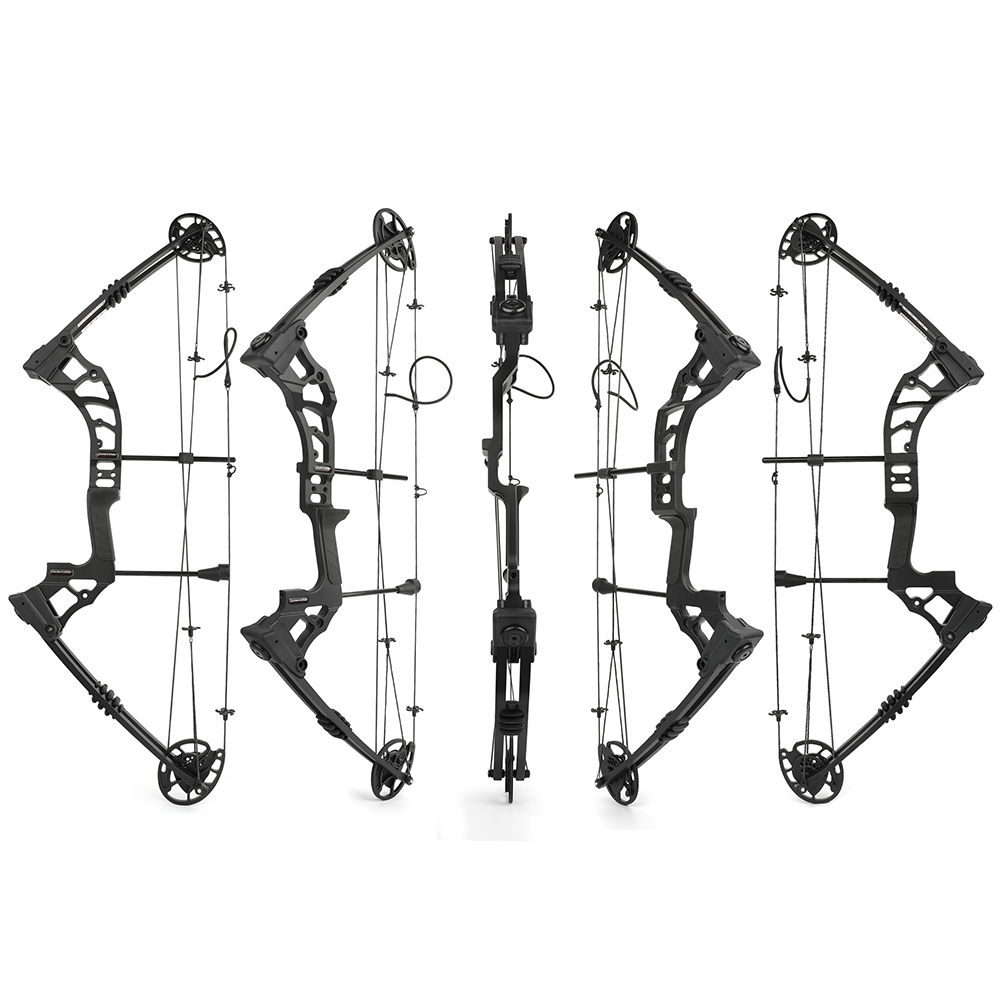 Junxing M121A Compound Bow Archery Set – 0–70 lbs Adjustable, 320 FPS