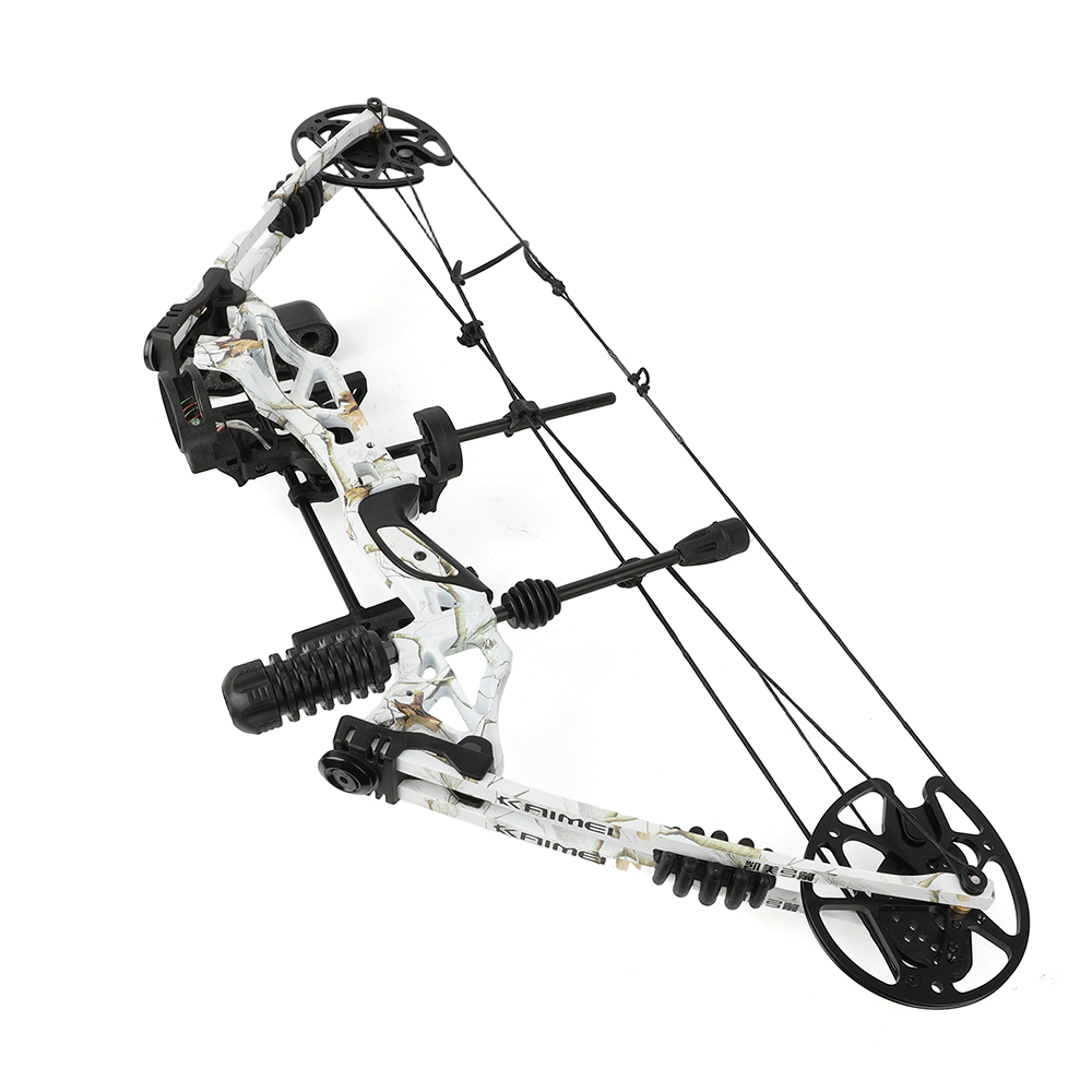 Kamei Han Snow Camo Compound Bow Set