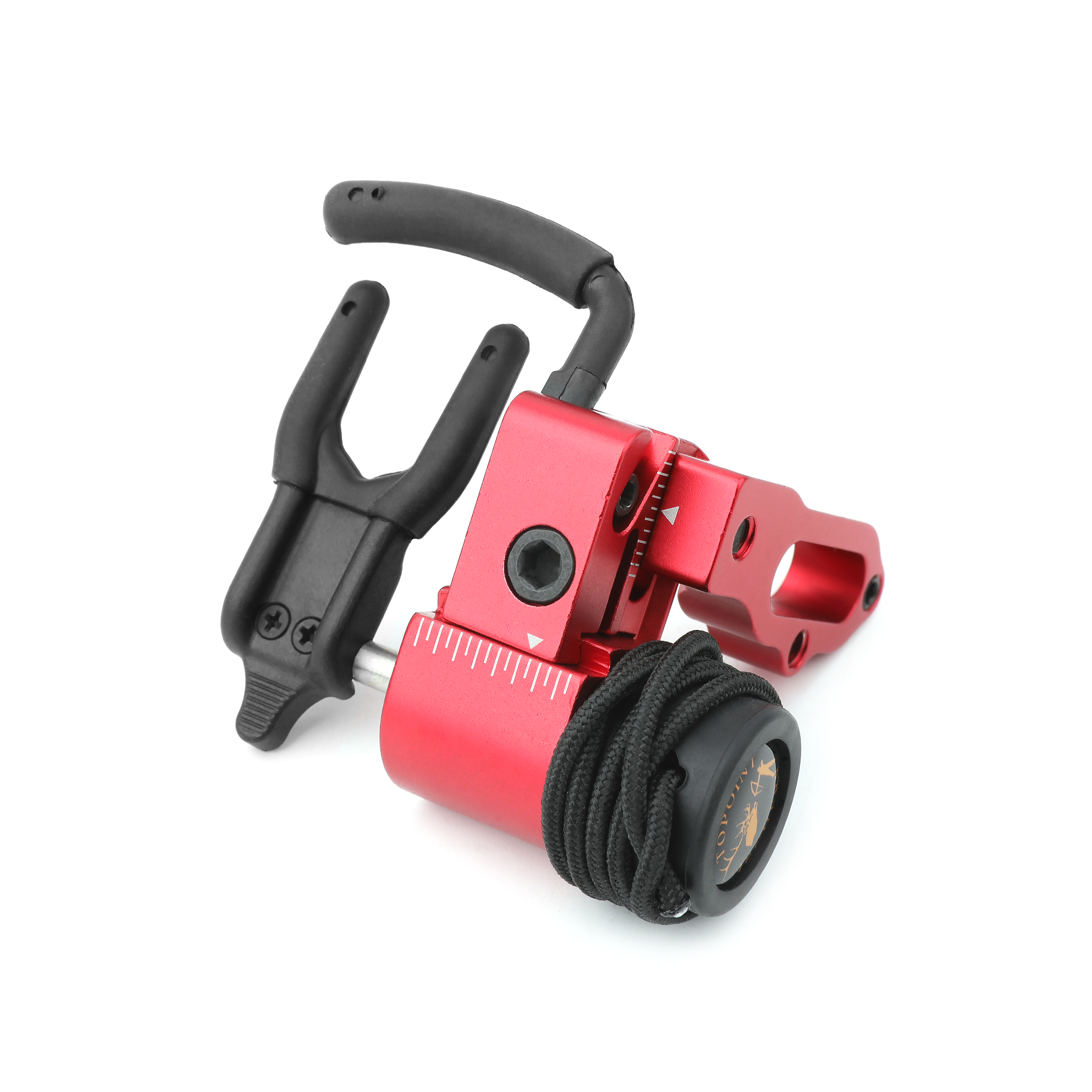 Topoint TP814 Archery Arrow Rest, CNC Aluminum Alloy, Micro-Adjustable, Left/Right Handed