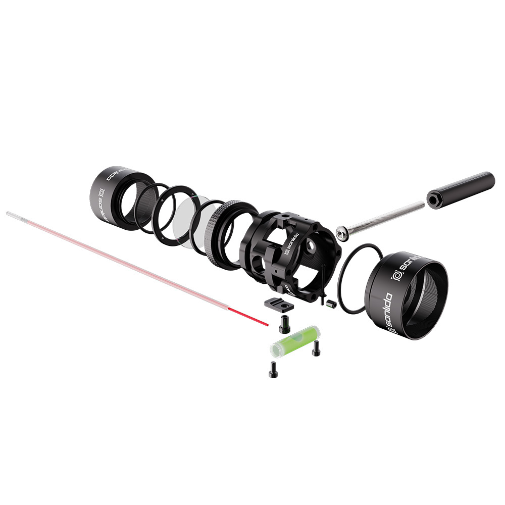 Sanlida 10 Compound Scope – 6X / 8X Magnification, 10-32 Thread