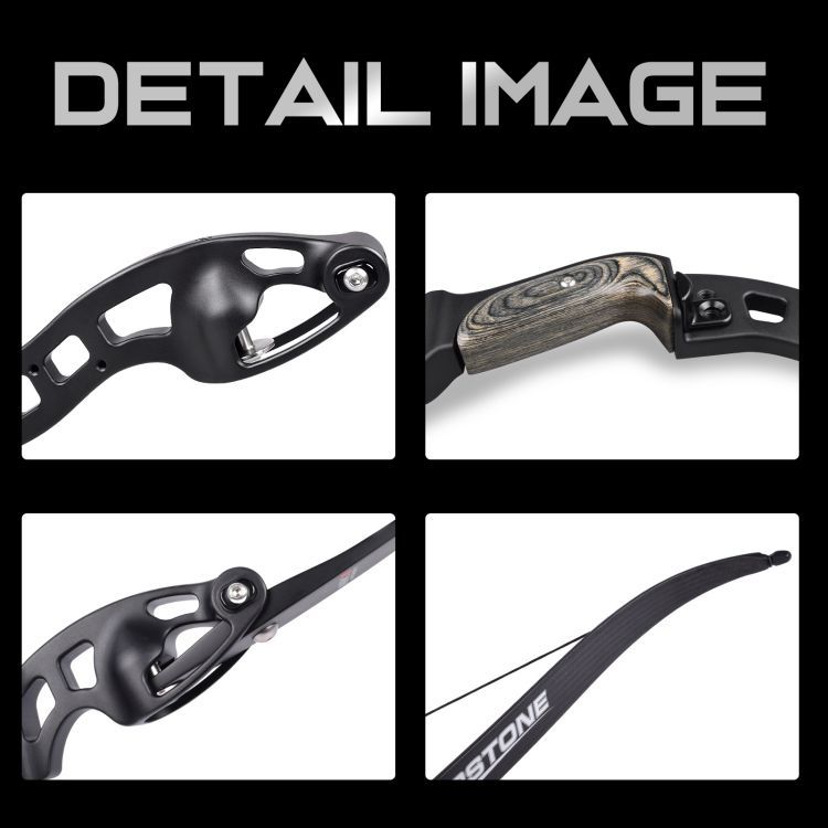 NIKA ET‑10 Tomahawk 62" ILF Hunting Recurve Bow Arrows Kit RH/LH