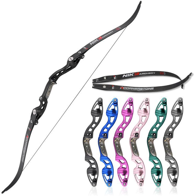 NIKA ET‑10 Tomahawk 62" ILF Hunting Recurve Bow Arrows Kit RH/LH