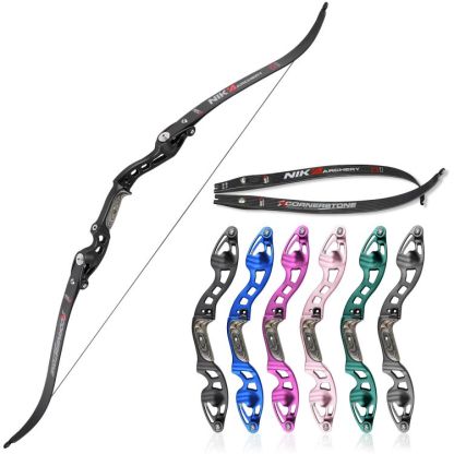 NIKA ET‑10 Tomahawk 62" ILF Hunting Recurve Bow Arrows Kit RH/LH