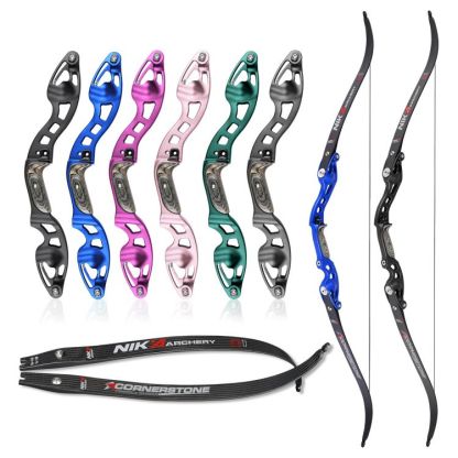 NIKA ET‑10 Tomahawk 62" ILF Hunting Recurve Bow Arrows Kit RH/LH