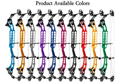 Sanlida Archery 37” Hero 10 II Target Compound Bow (Flexible Draw Wall Edition) Small Cam