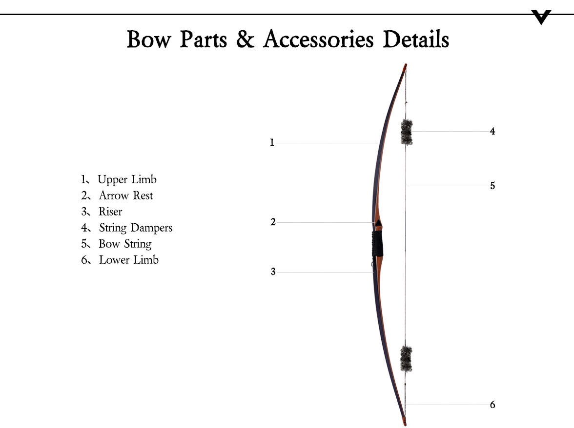 SANLIDA ARCHERY Royal X8 68" Traditional Longbow Wood Hunting Bow Kit