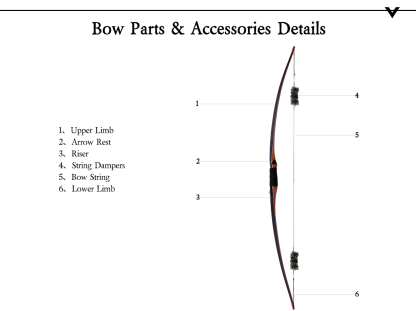 SANLIDA ARCHERY Royal X8 68" Traditional Longbow Wood Hunting Bow Kit