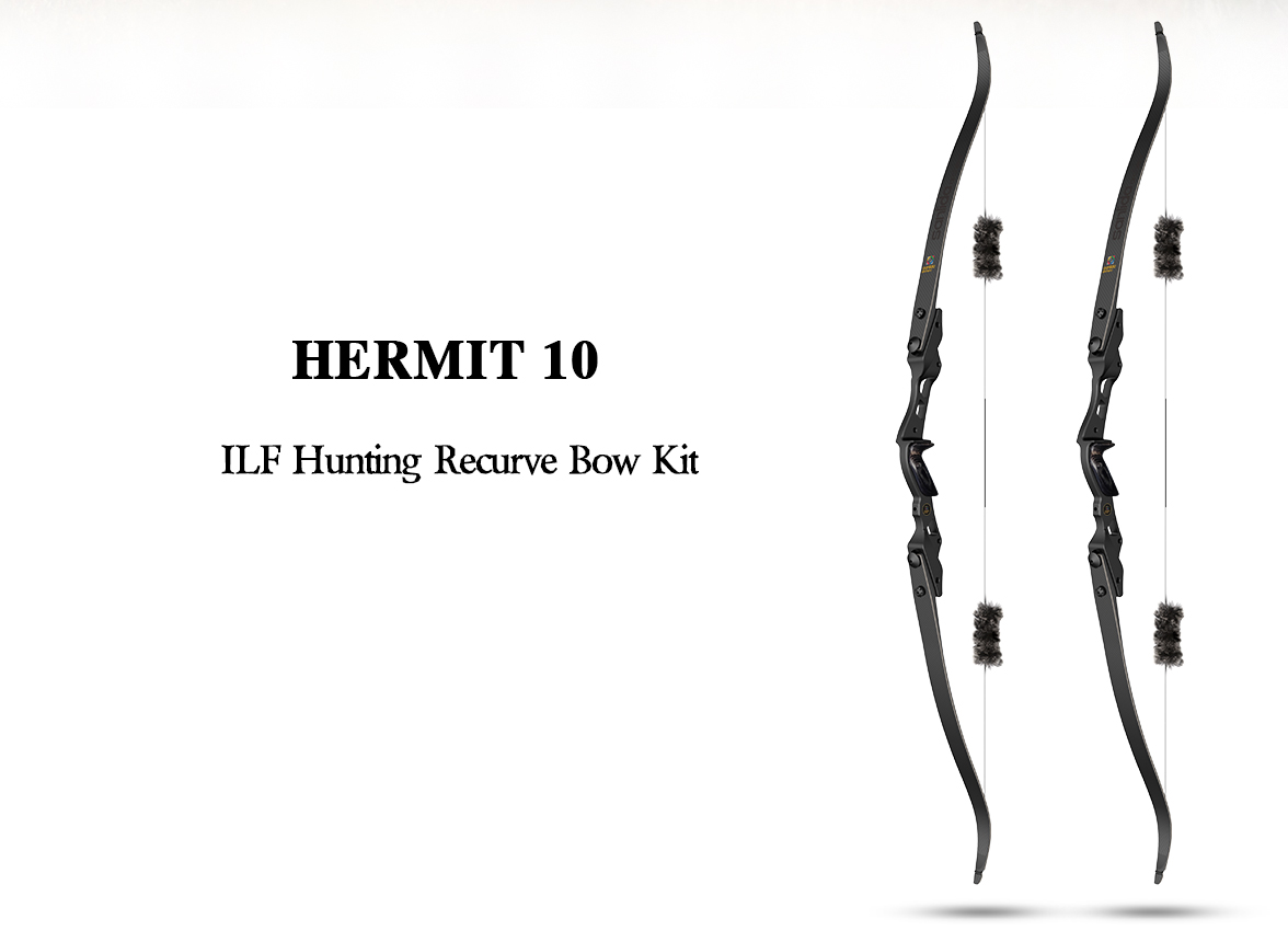 SANLIDA ARCHERY Hermit 10 60" ILF Hunting Recurve Bow Kit