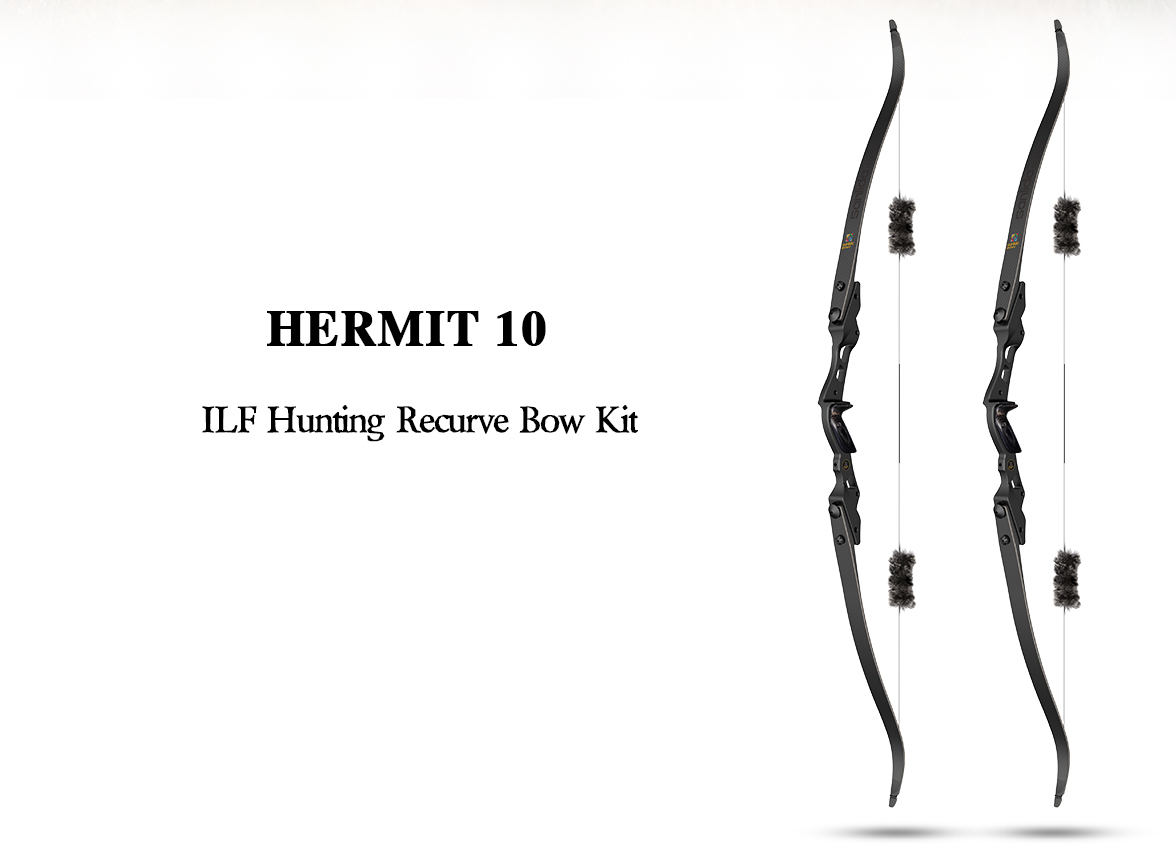 SANLIDA ARCHERY Hermit 10 60" ILF Hunting Recurve Bow Kit